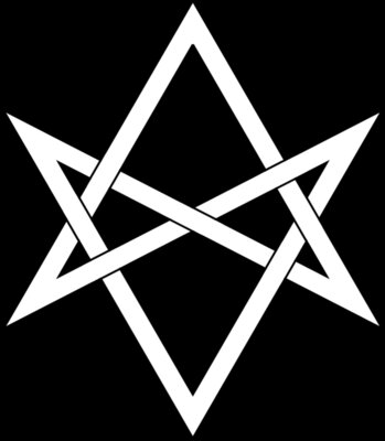 Interwoven unicursal hexagram